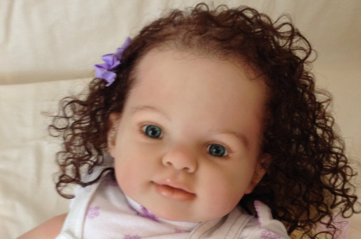 lifelike baby doll kitten by donna rubert reborn doll micro-rooting