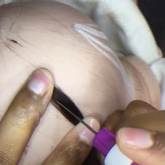 micro rooting reborn doll mohair stab and grab