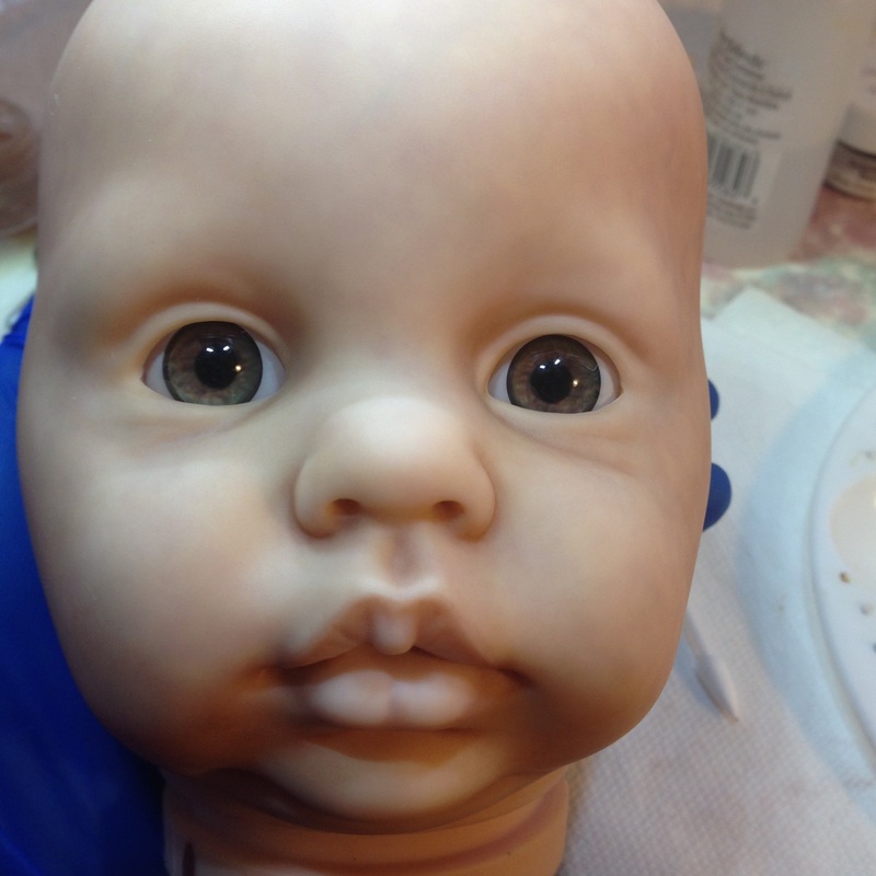 Lifelike reborn baby doll Chanel by Donna RuBert