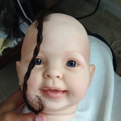 biracial reborn toddler doll cookie by donna rubert