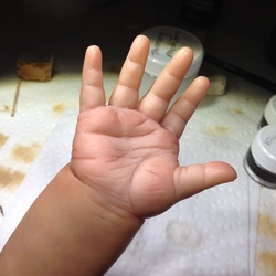 Reborn Baby Doll Blushing Hand