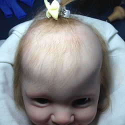 Reborn Baby Doll Micro Rooted Hairline