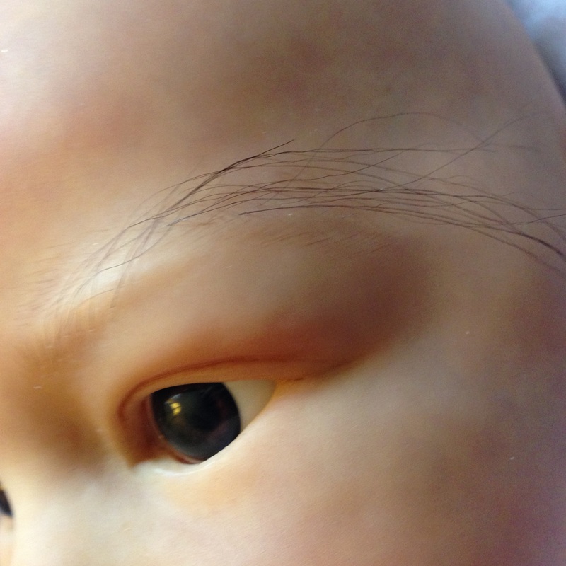 Reborn Doll Eyebrow Rooting