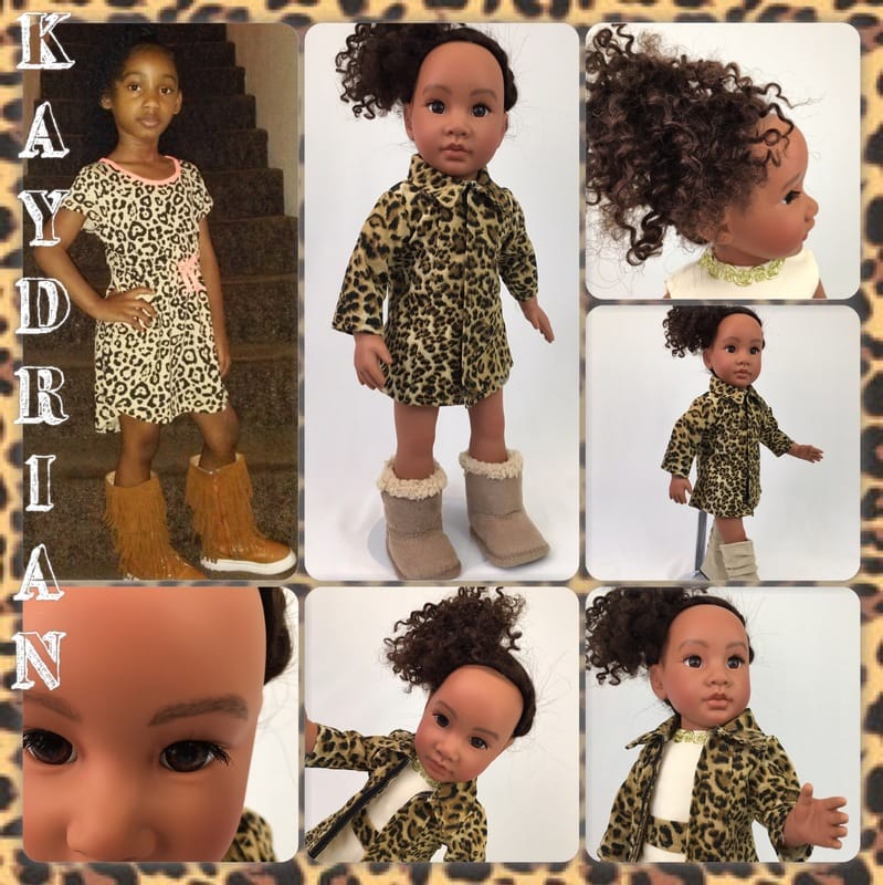 Dolls by Jaia Design~18"~Custom made to look just like you~Created from photo 